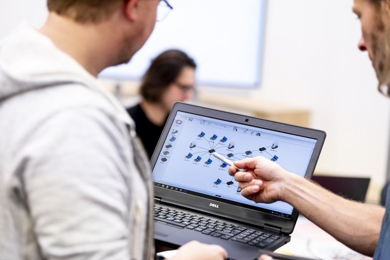 Dekoratives Bild der Kachel 'Virtuelles DiLab'