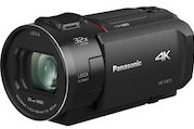 Schwarzer  Camcorder mit optischem Zoom f&uuml;r professionelle Videoproduktionen