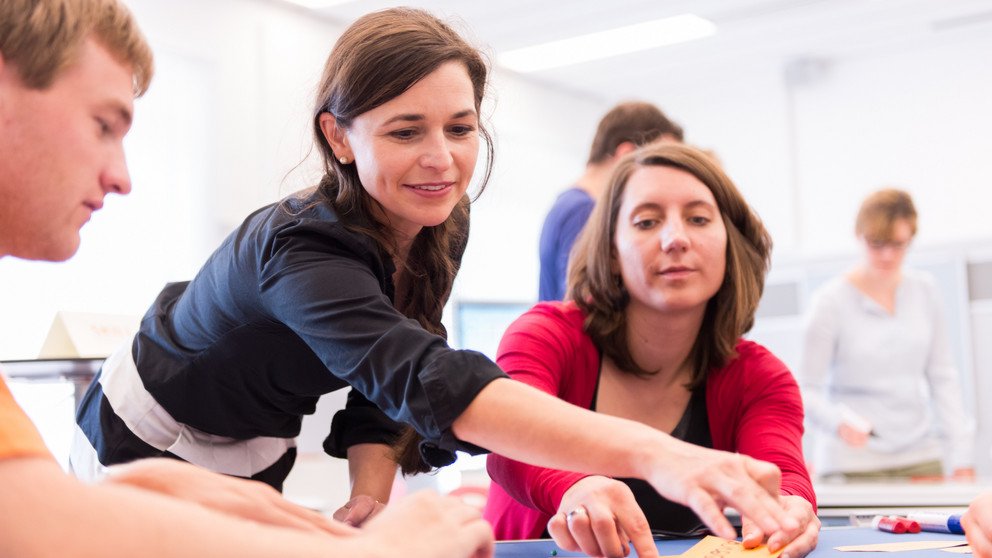 Lehr-Lern-Situation im Didaktischen Labor (Foto: Universität Passau)