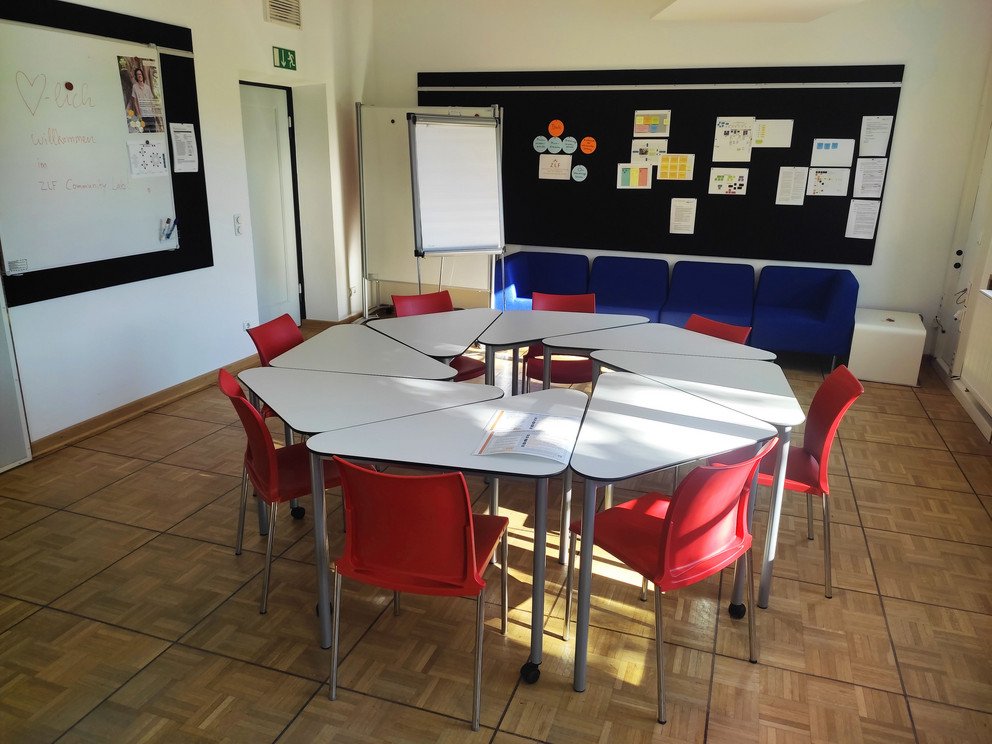 Arbeitsbereiche im Community Lab
